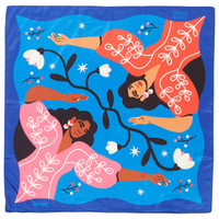 Reset Bundle | 3 Furoshiki Gift Wraps by Jerilyn Guerrero, 18", 28", 35" & 50"