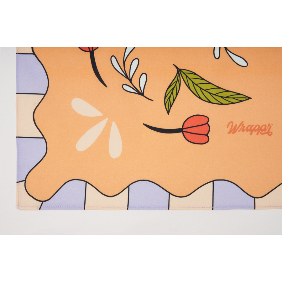 Peach | 28" Furoshiki Wrap by Talisa Almonte