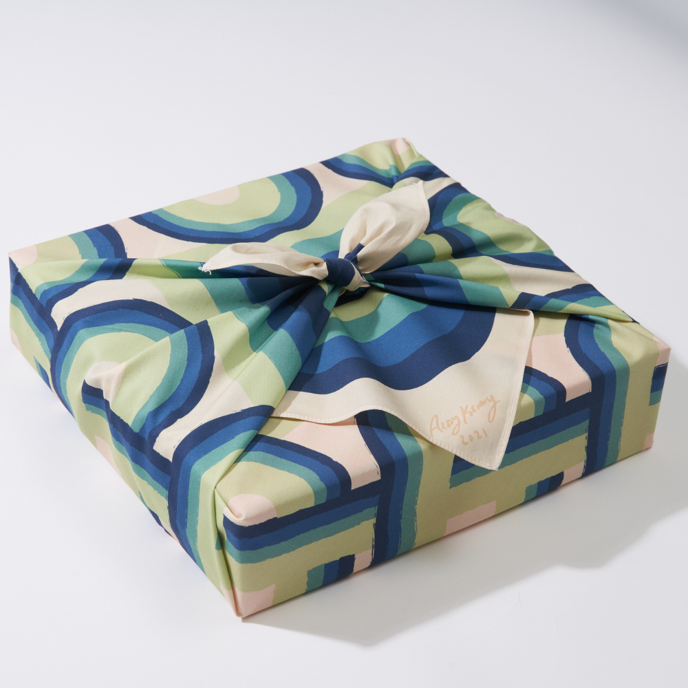 Journey Bundle | 3 Furoshiki Gift Wraps by Alby Kenny, 18", 28" & 35"