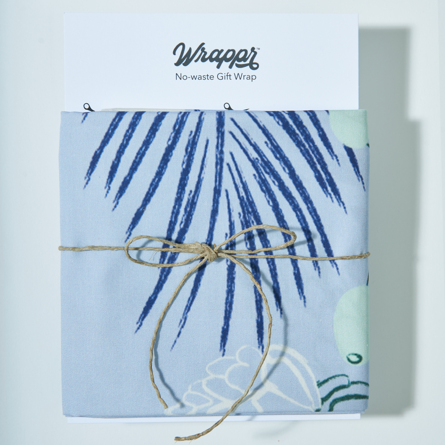 Frost | Medium Cotton Furoshiki Wrap
