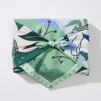 Sage Path | Small Cotton Furoshiki Wrap