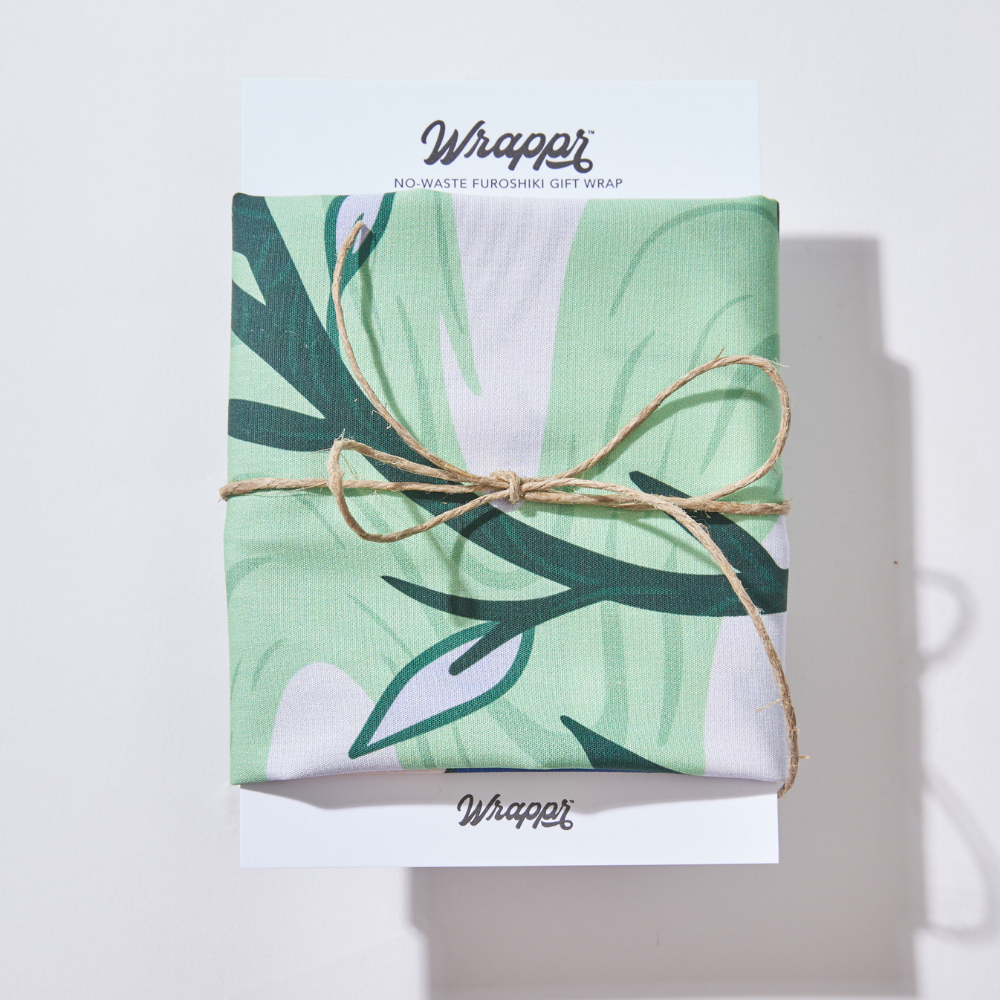 Sage Path | Small Cotton Furoshiki Wrap