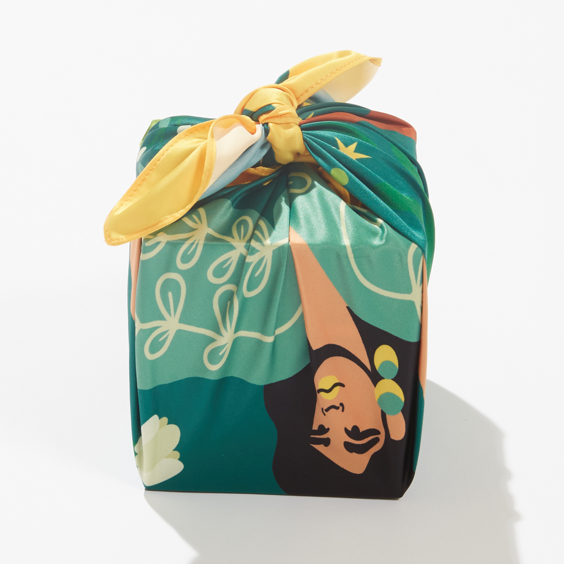 Slow Down | 18" Furoshiki Gift Wrap by Jerilyn Guerrero