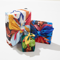 Reset Bundle | 3 Furoshiki Gift Wraps by Jerilyn Guerrero, 18", 28", 35" & 50"