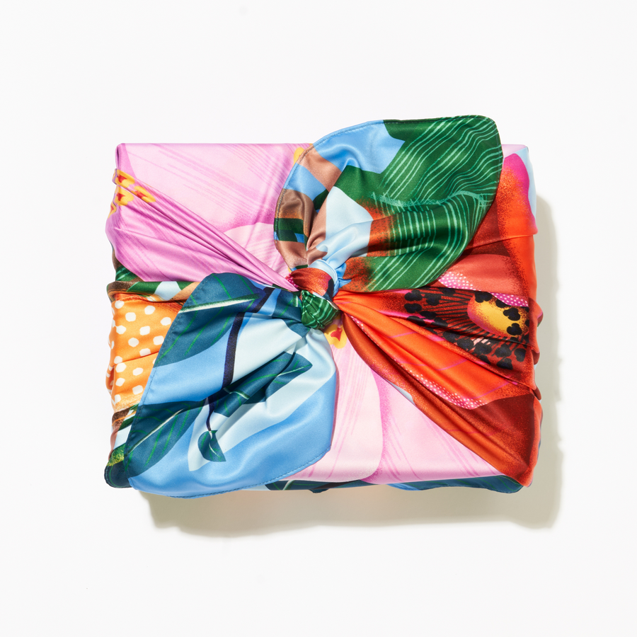 One For You | 35" Furoshiki Gift Wrap by Corina Plamada