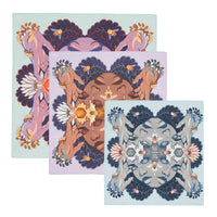 Hive Collection Bundle | 3 Furoshiki Gift Wraps by David Camisa, 18", 28" & 35"