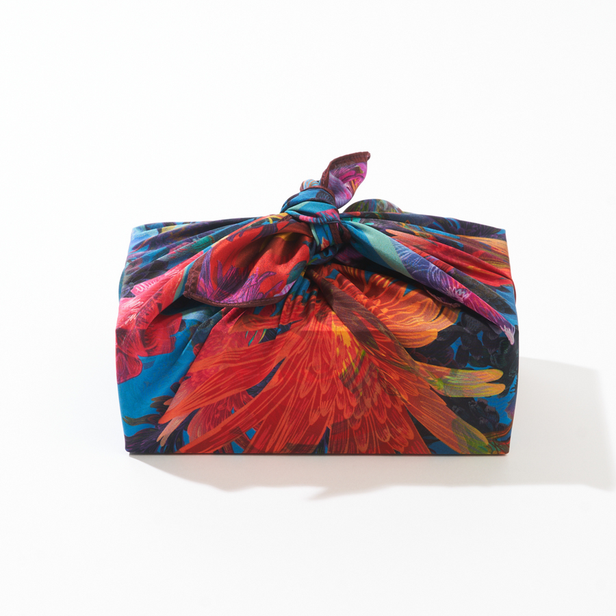 Rosebud | 18" Double-Sided Furoshiki Gift Wrap by Adam Klassen