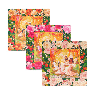 Tapestry Bundle | 3 Furoshiki Gift Wraps by Noelle Anne Navarrete, 18", 28" & 35"