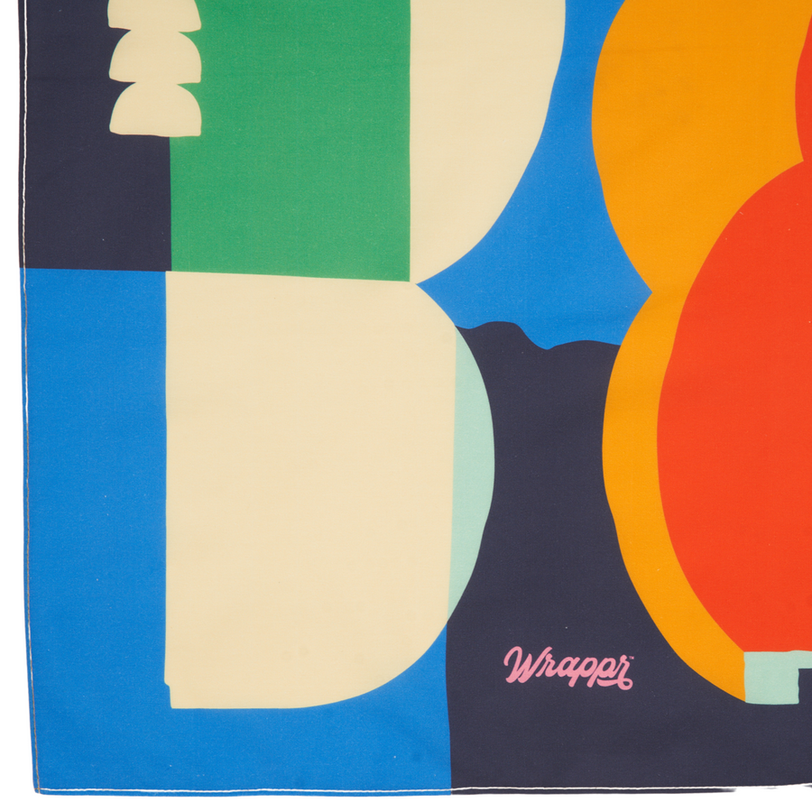 Vibrant | 35" Furoshiki Gift Wrap by Kelsey Weigl