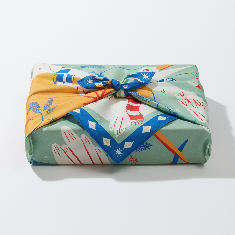 Glee | Small Cotton Furoshiki Wrap