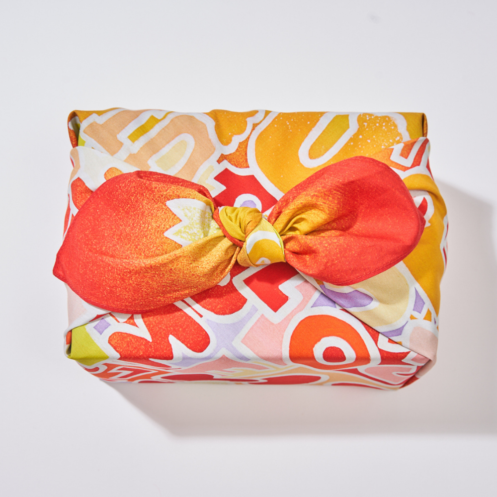 Juxtapose | Medium Cotton Furoshiki Wrap