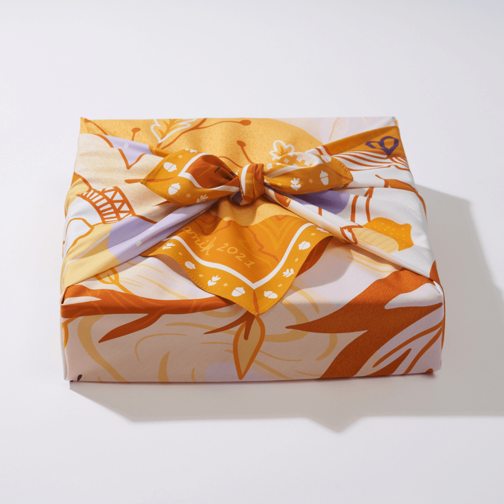 Amber River | 28" Furoshiki Wrap by Vivi Maidanik - Wrappr