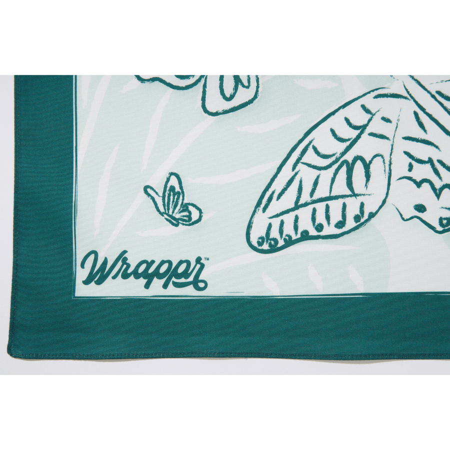 Cool as a Cucumber | Medium Cotton Furoshiki Wrap - Wrappr