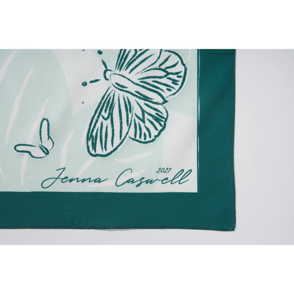 Cool as a Cucumber | Medium Cotton Furoshiki Wrap - Wrappr