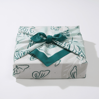 Cool as a Cucumber | Medium Cotton Furoshiki Wrap - Wrappr