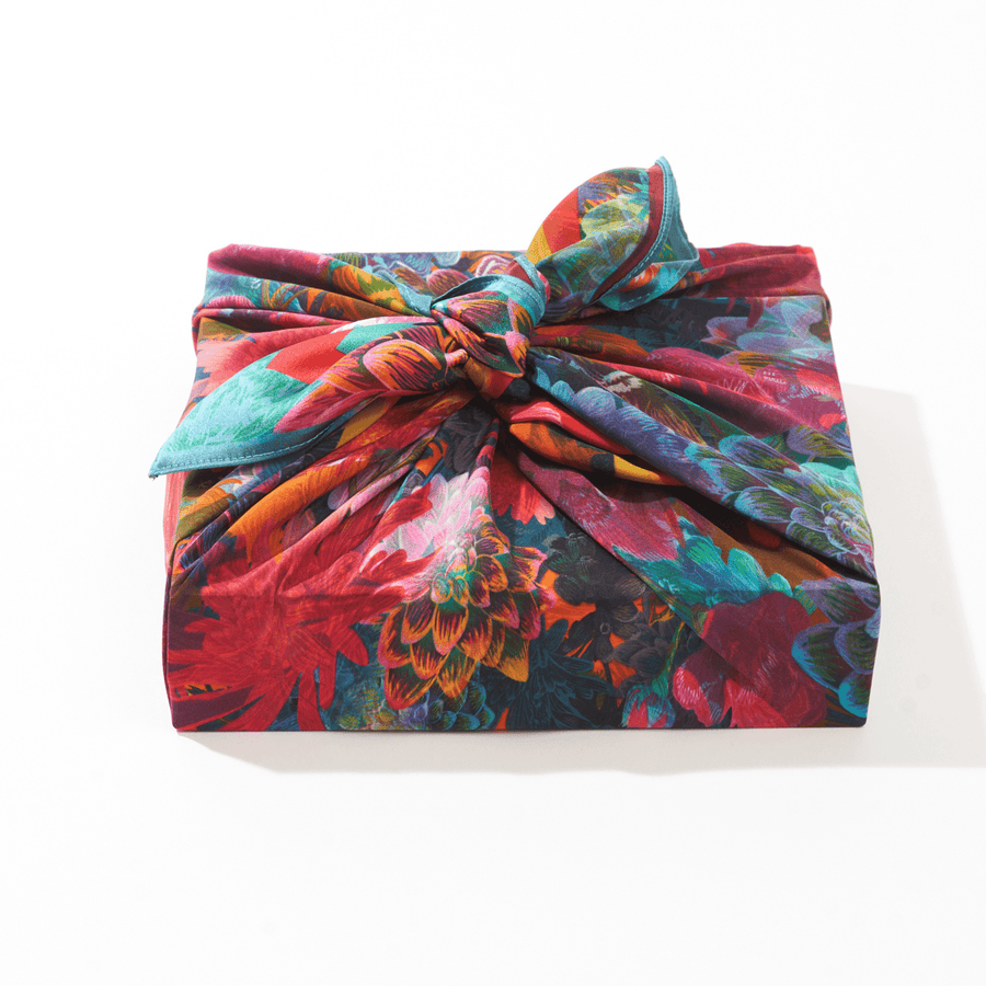 Marguerite | Emballage cadeau Furoshiki double face 28" par Adam Klassen
