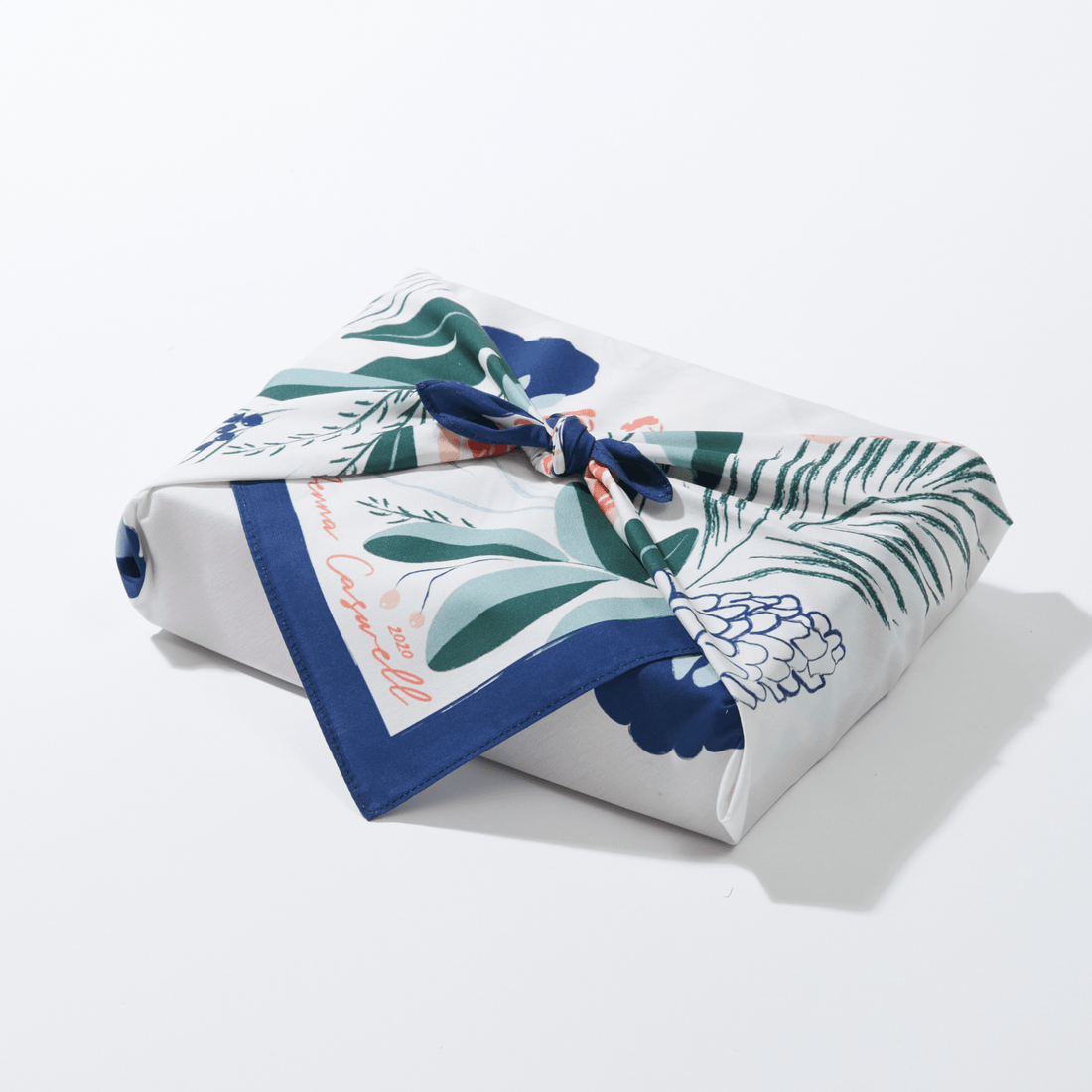 Evergreen | 18" Furoshiki Wrap by Jenna Caswell - Wrappr