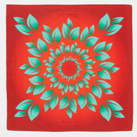 Flourish | 18" Furoshiki Gift Wrap by Rawbie Thring - Wrappr