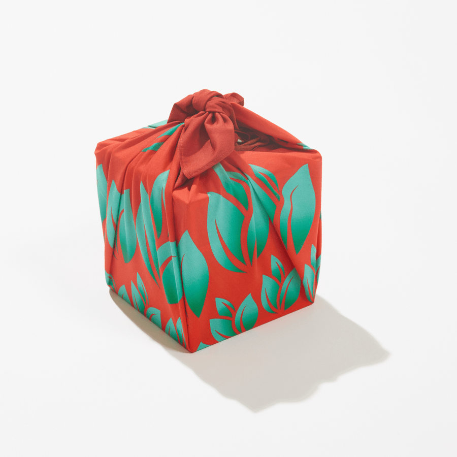 Flourish | 18" Furoshiki Gift Wrap by Rawbie Thring - Wrappr