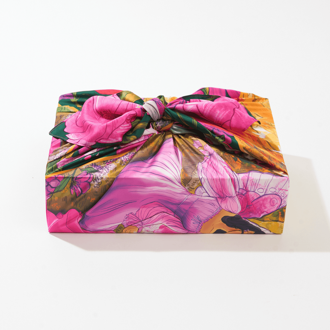 Folklore | 35" Furoshiki Gift Wrap by Noelle Anne Navarette - Wrappr