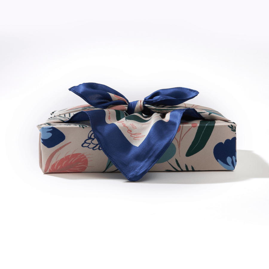 Gather | Small Silk Furoshiki Wrap - Wrappr