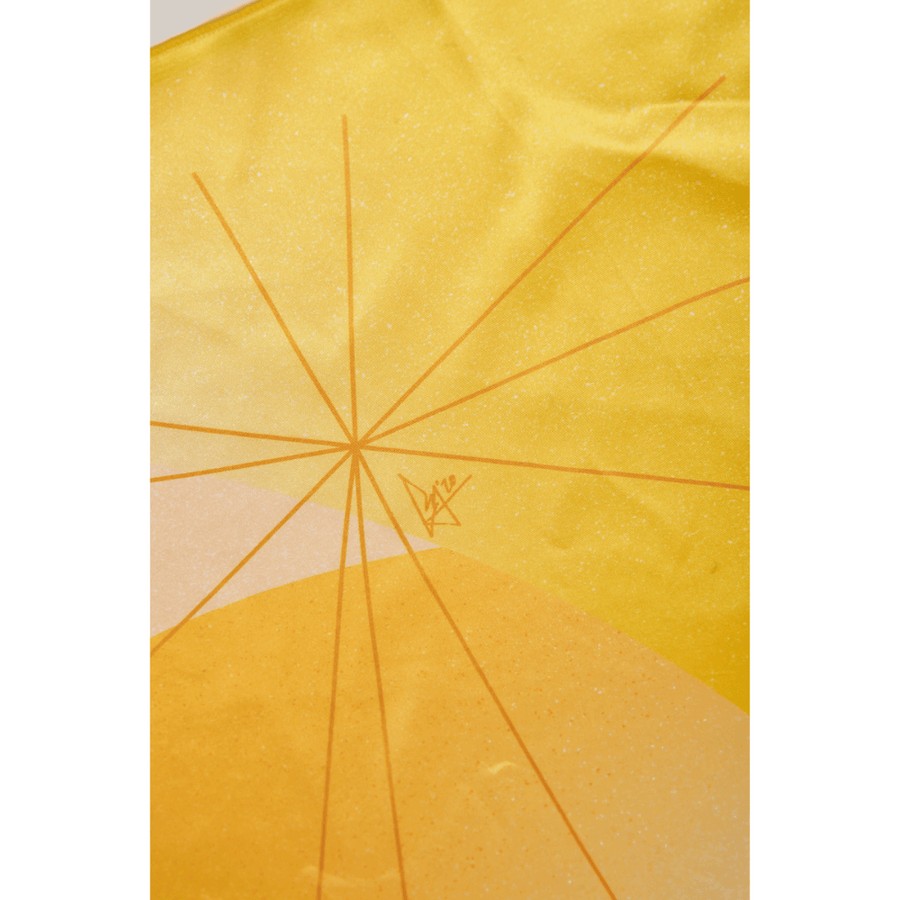 Golden Hour | 35" Furoshiki Wrap by Essery Waller - Wrappr