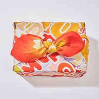 Juxtapose | Medium Cotton Furoshiki Wrap - Wrappr