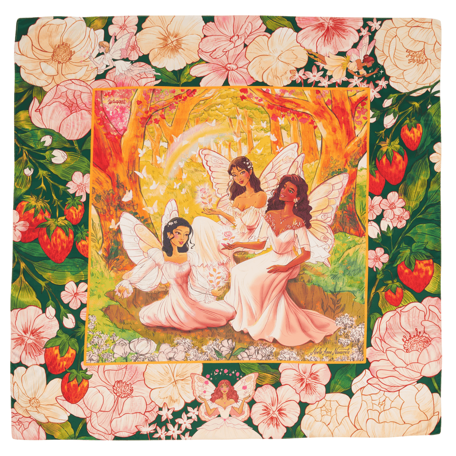 Mythical friends | X-Large Furoshiki Gift Wrap by Noelle Anne Navarette - Wrappr