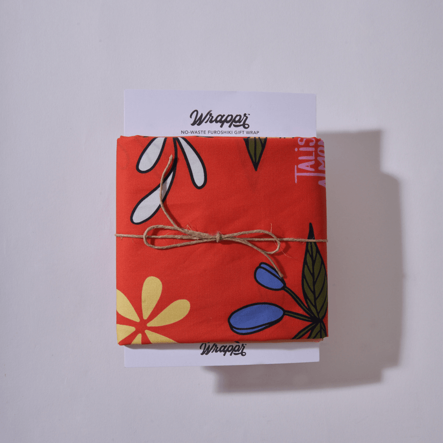 Poppy | 35" Furoshiki Wrap by Talisa Almonte - Wrappr