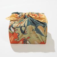 Abeja reina | Papel de regalo Furoshiki de 50" de David Camisa