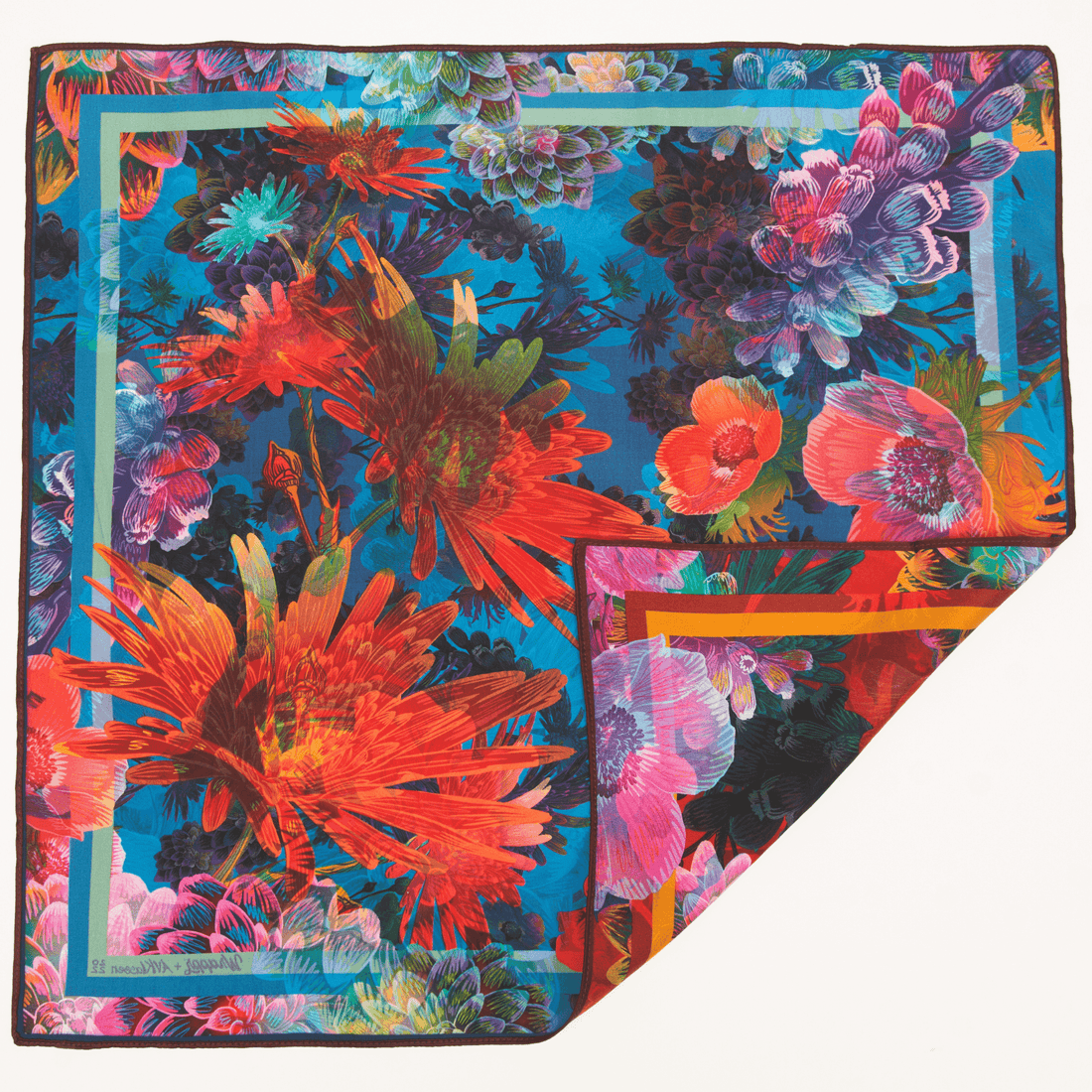 Rosebud | 18" Double-Sided Furoshiki Gift Wrap by Adam Klassen - Wrappr