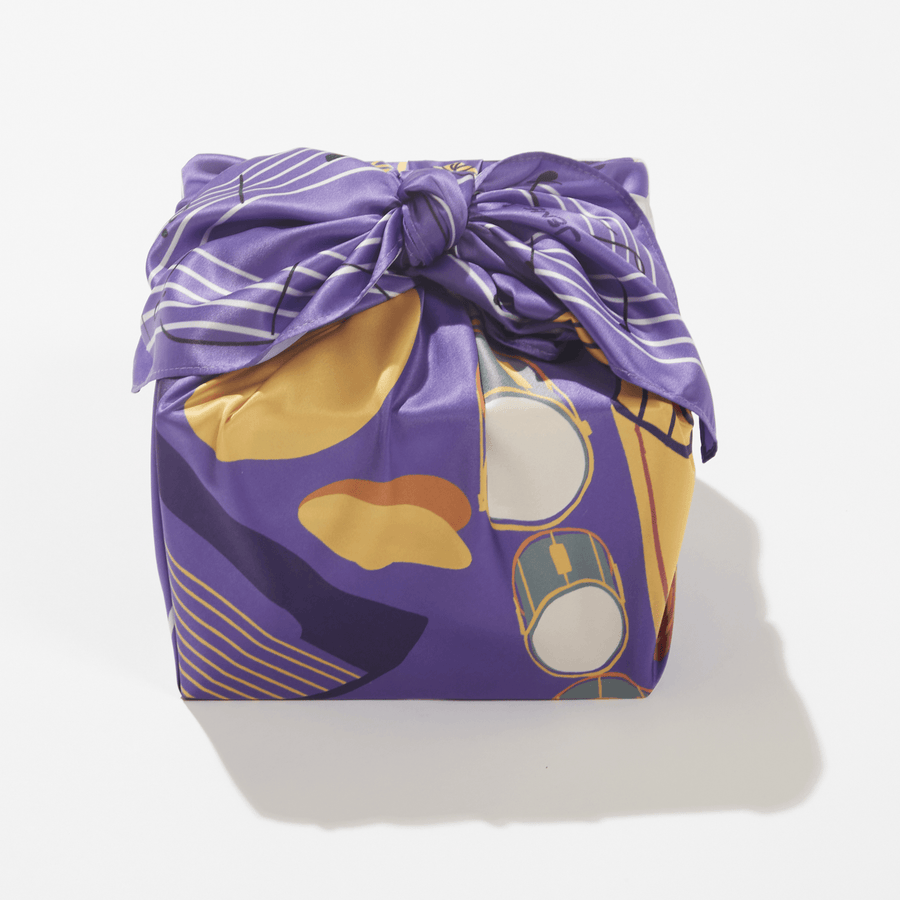 Soundtrack of Love | 28" Furoshiki Gift Wrap by Janelle Lewis - Wrappr