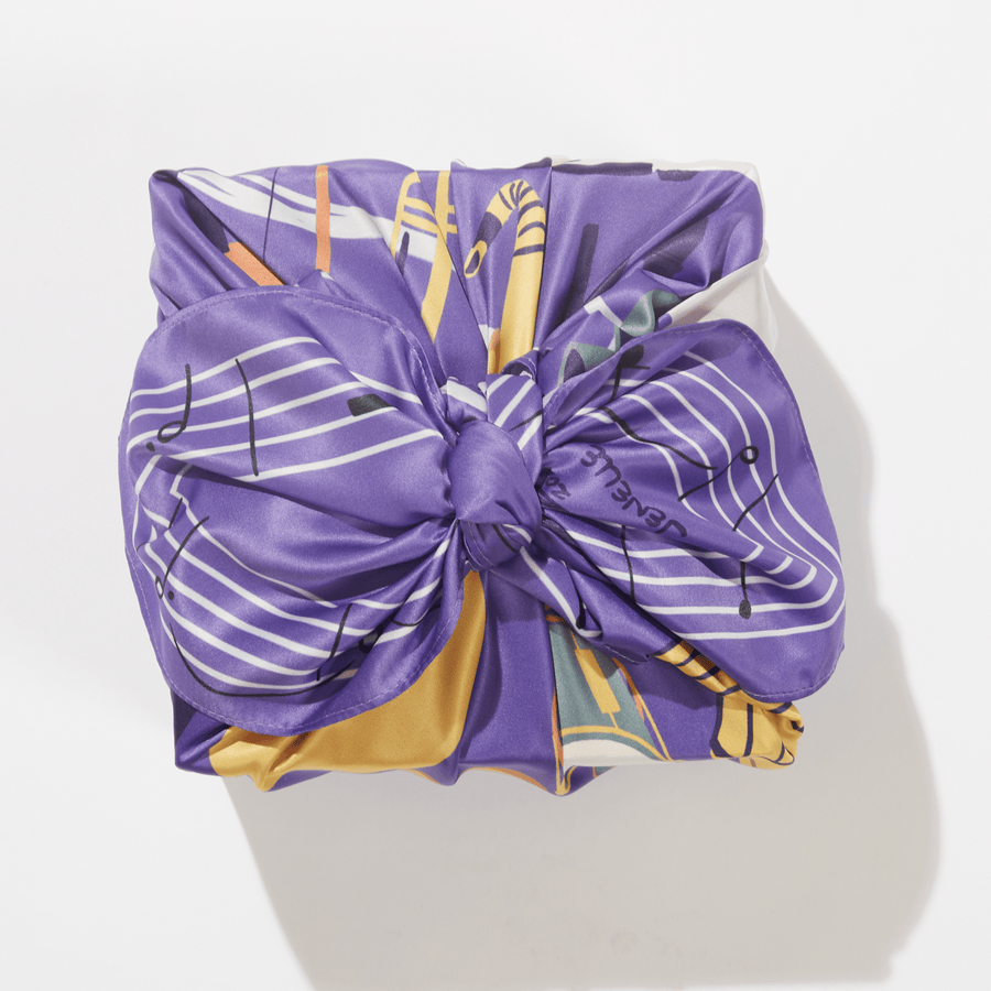 Soundtrack of Love | 28" Furoshiki Gift Wrap by Janelle Lewis - Wrappr