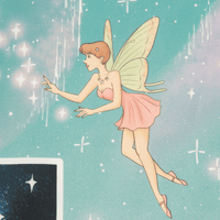 Star Magic | 35" Furoshiki Gift Wrap by Noelle Anne Navarrete - Wrappr