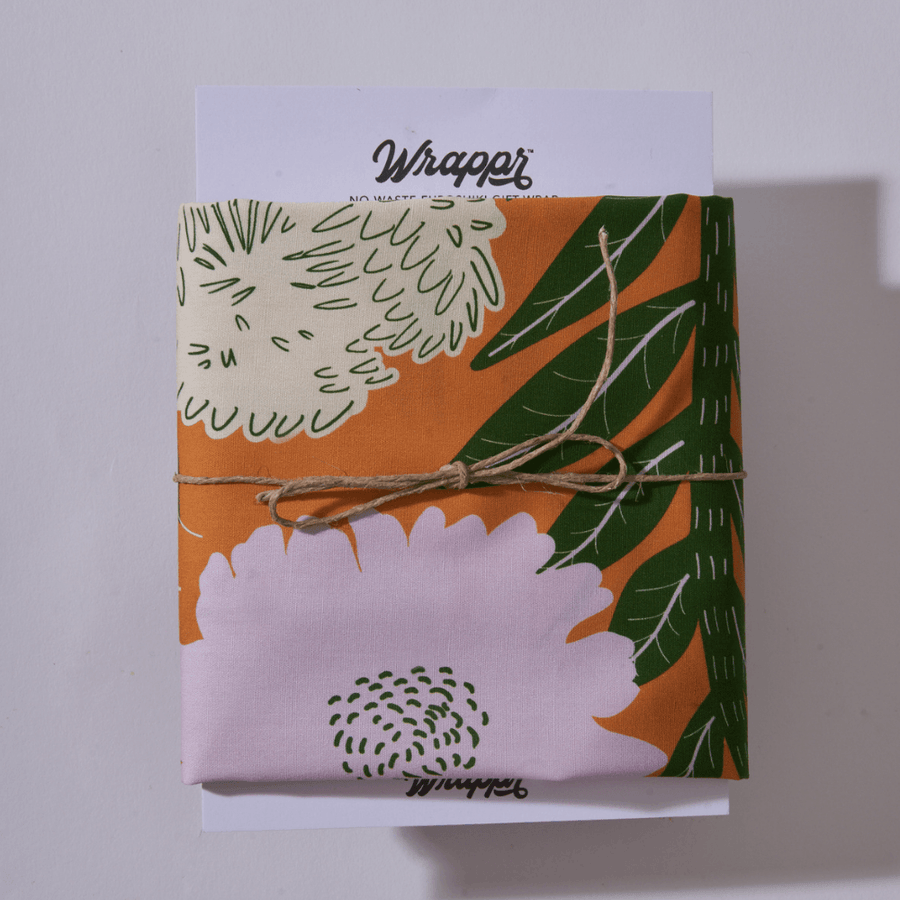Wanderlust | 35" Furoshiki Wrap by Sophia Choi - Wrappr