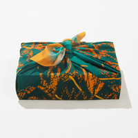 wîhkwaskwa (sweetgrass) | 35" Furoshiki Gift Wrap by Half Moon Woman - Wrappr